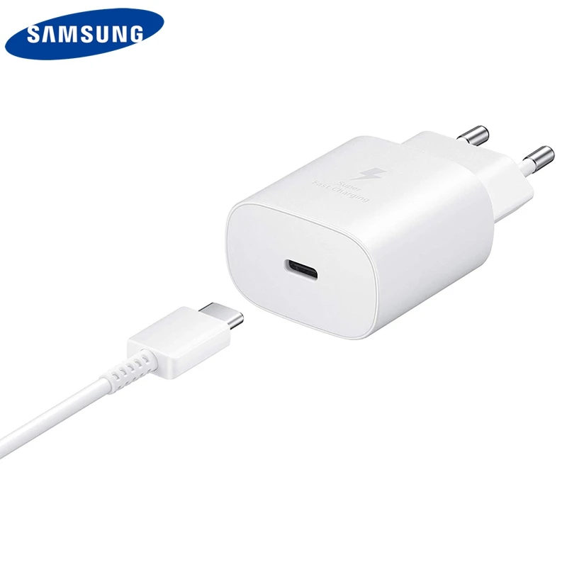 samsung 25 Вт Супер быстрая зарядка настенное зарядное устройство EP-TA800 для samsung GALAXY Note10 Note10 Plus S10Plus S10 5G 25W