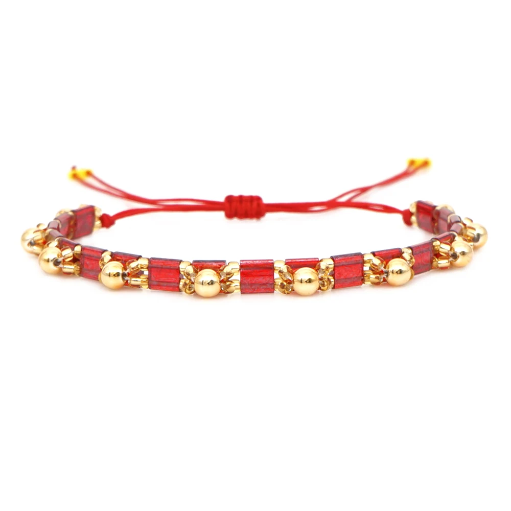 Go2boho Tila Beads браслет для женщин Япония MIYUKI браслет богемные летние ювелирные Браслеты Boho Pulseira Mujer ручной работы