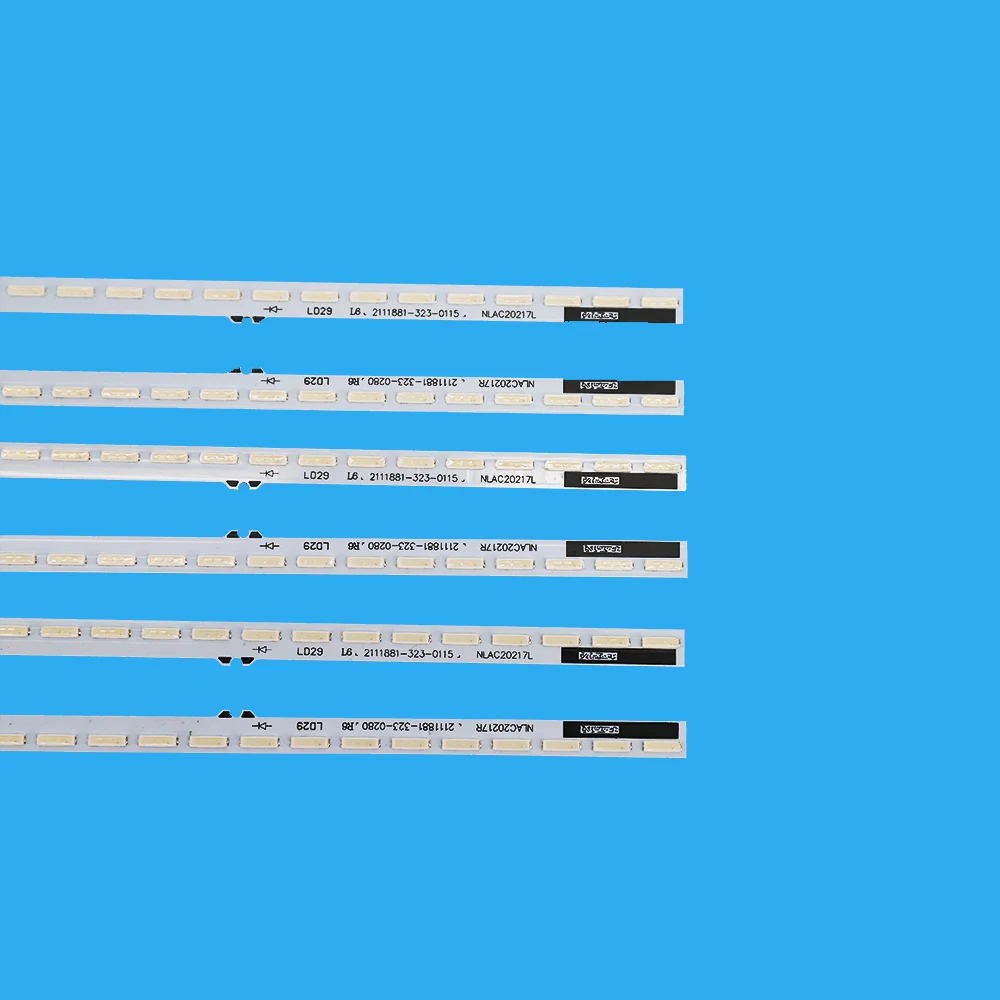 Kit Pcs 36led 340 mm Led Backlight Strip para Sony Kdl55w900a r l 61 P61.p8302g001 Nlac20237l Nlac20237r Novo - Imagem 3