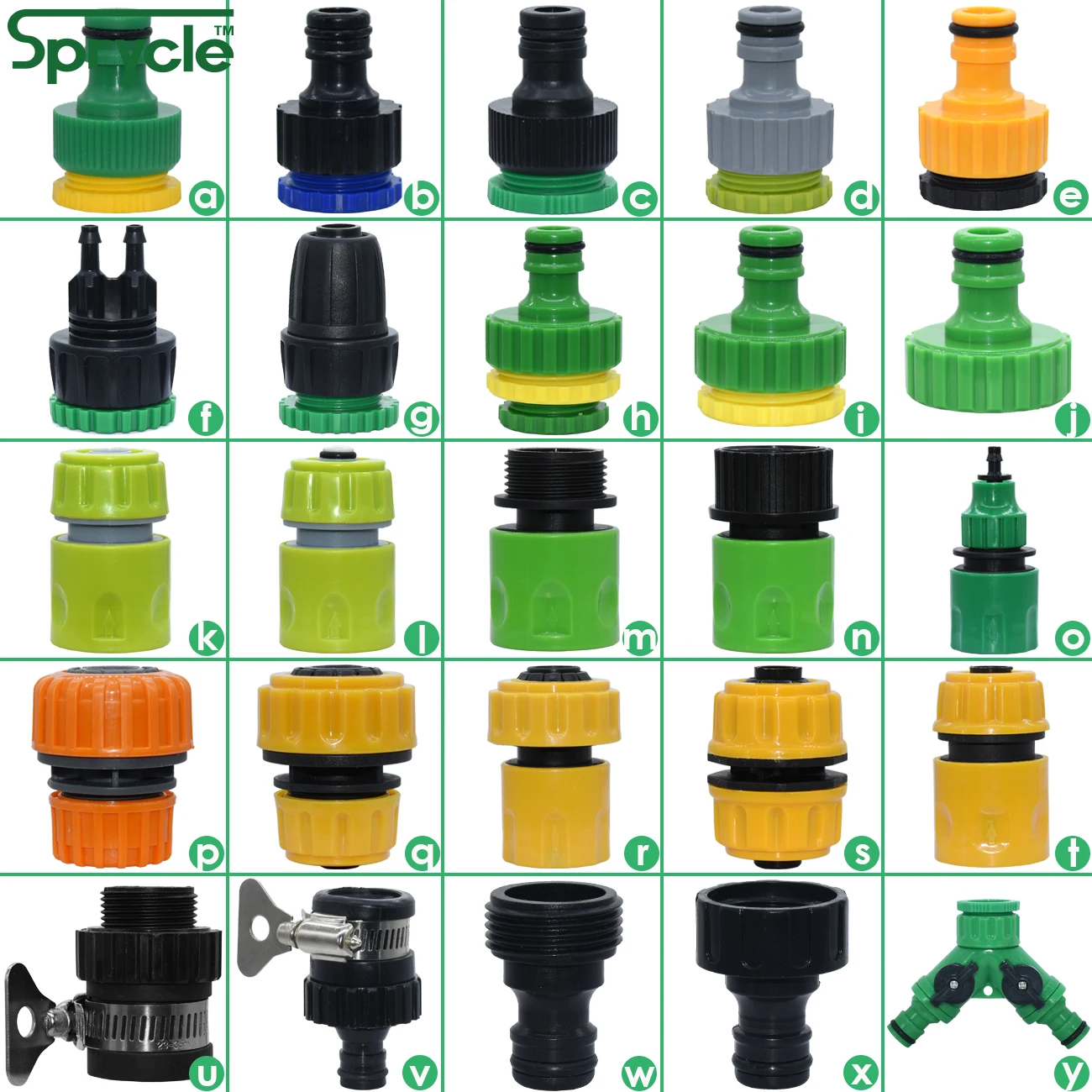 SPRYCLE сад быстрый соединитель кран 1/2 &quot3/4" Мужской внутренняя резьба ниппельное