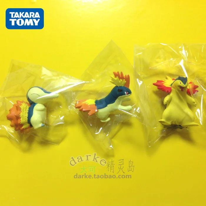 TAKARA TOMY оригинальный Покемон серии MC Cyndaquil квилава тифлозия ограниченная редкая