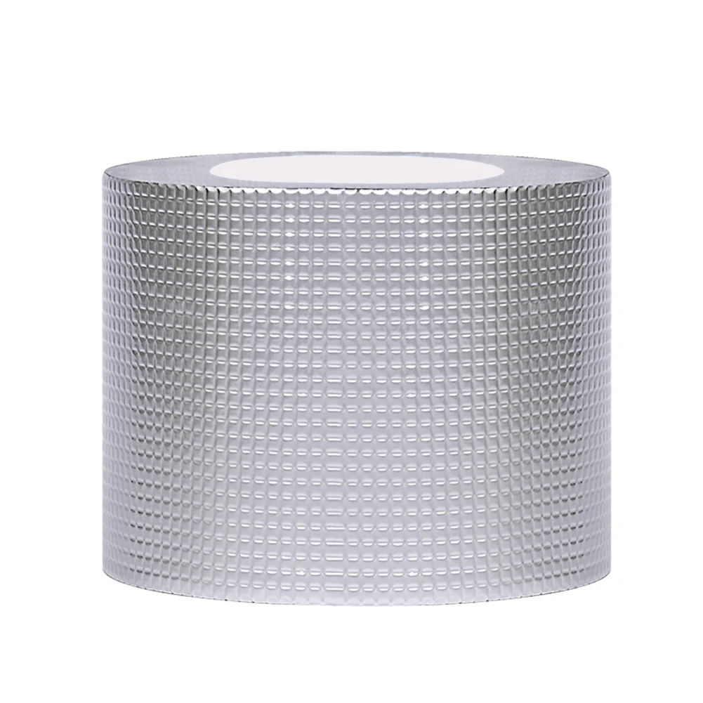 Алюминиевая фольга бутиловая лента самоклеящаяся водонепроницаемая клейкая для