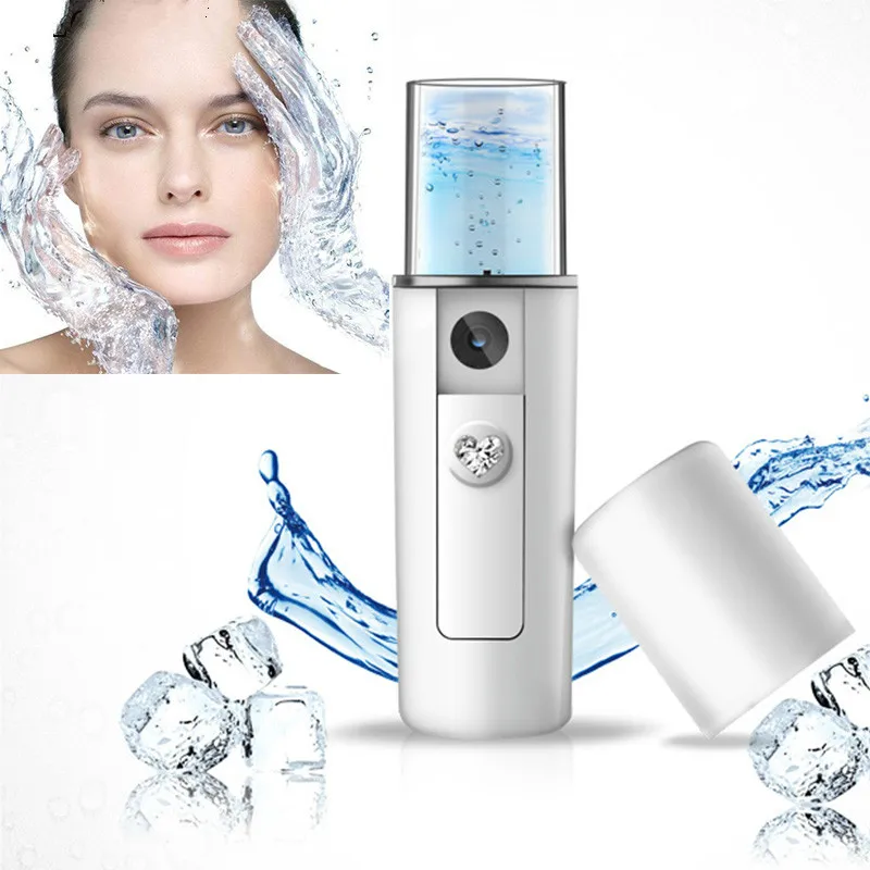Portable Nano Mist Sprayer Facial Body Nebulizer Steamer Moisturizing Skin Care Mini USB Face Spray Beauty Instruments Tools | Красота и
