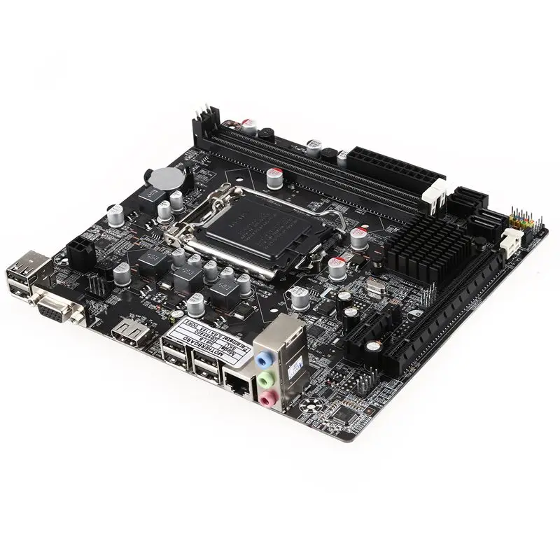 

Jia Huayu Professional H61 Desktop Computer Mainboard Motherboard LGA 1155 Pin CPU Interface Upgrade USB2.0 DDR3 1600/1333/1066