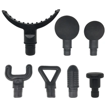 

7pcs Fitness EVA Weight Loss Massage Head Set Portable Home Muscle Fascia Massager Body Relaxation 19mm Caliber Universal