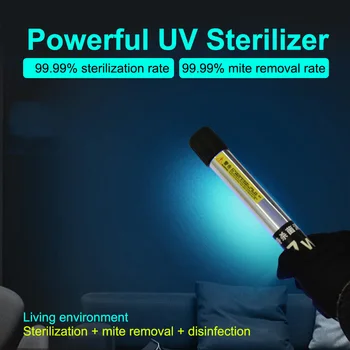 

Handheld UVC Disinfection Lamp Sterilization Lamp Folding Ultraviolet Disinfection Light Travel Sterilizing Lights Sterilizer