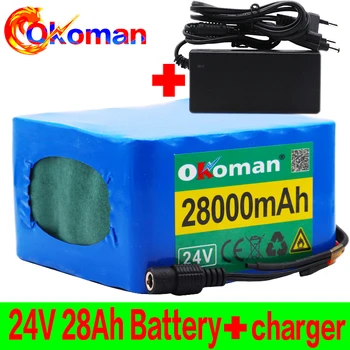 

24V 28Ah 6S5P 18650 li-ion battery pack 25.2v 28000mAh electric bicycle moped /electric/lithium ion battery pack+2A charger