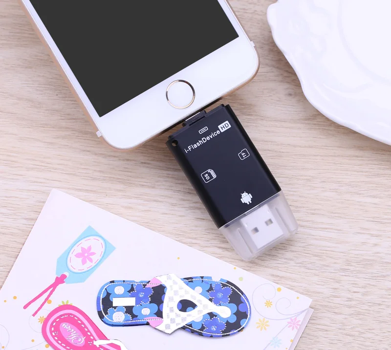3в1 компьютер Micro SD SDHC TF Card Reader для iPhone 11 Pro 12 X XS MAX XR 6 7 8 Plus ipad Xiaomi Android OTG Phone|sd card reader|card