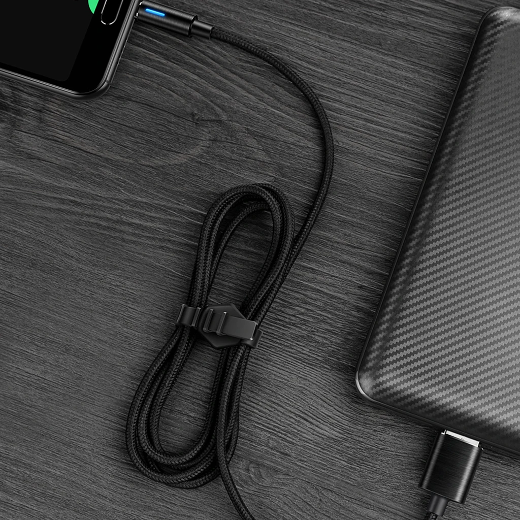 Usb-кабель для быстрой зарядки и передачи данных, черный
