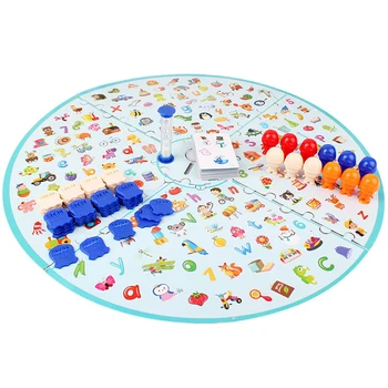 

Fun Education Game Brain Training Family Looking Chart Board For Children Intelligence Interactive Gifts Kids Detectives Toys