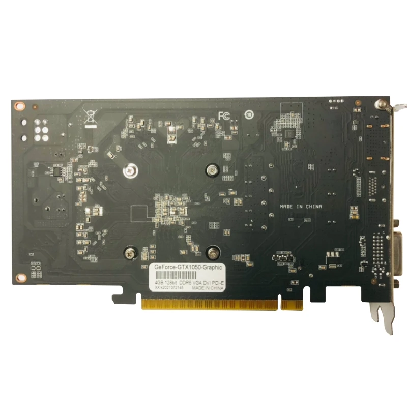 video card for pc Computer Graphic Card for NVIDIA GTX 1050 4GB GDDR5 128 Bit PCIE 3.0 HDMI-Compatible DVI DPI Interface W/ Cooling Fan N7MC good pc graphics card