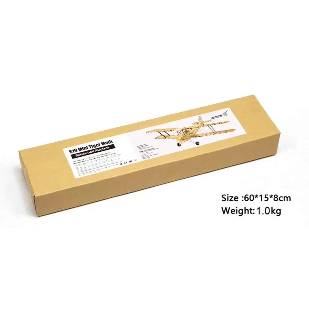 EP мини Tiger Moth Balsa деревянный тренировочный самолет 1 м размах крыльев биплан радиоуправляемый самолет вертолет модель игрушки DIY KIT/PNP для детей