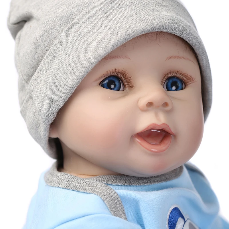 Skup NPK Baby Reborn Doll Boy żywe zabawki dla dzieci śliczne dziewczyny zabawki 22 Cal 55cm miękka silikonowa obudowa lalki dla dzieci urodziny prezent