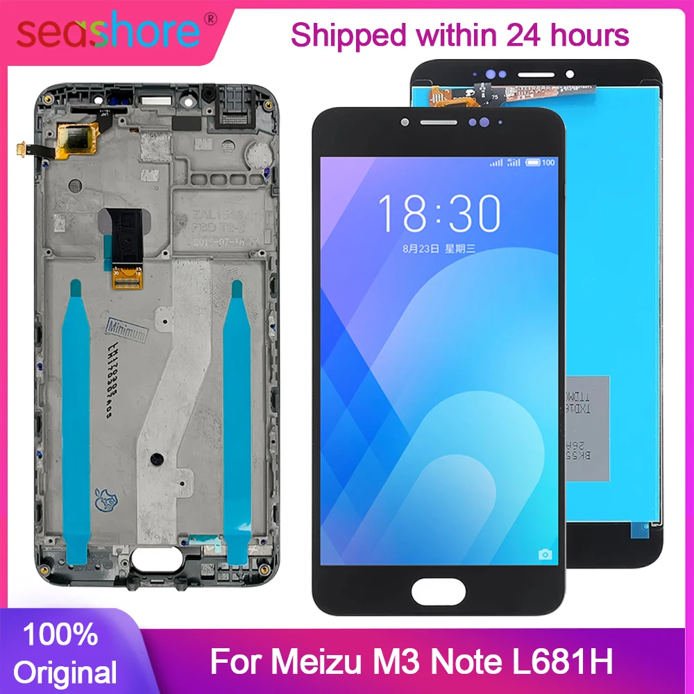 Original Display For MEIZU M3 NOTE L681H LCD Display Touch Screen For Meizu Note3 L681H LCD Display Digitizer Replacement Parts