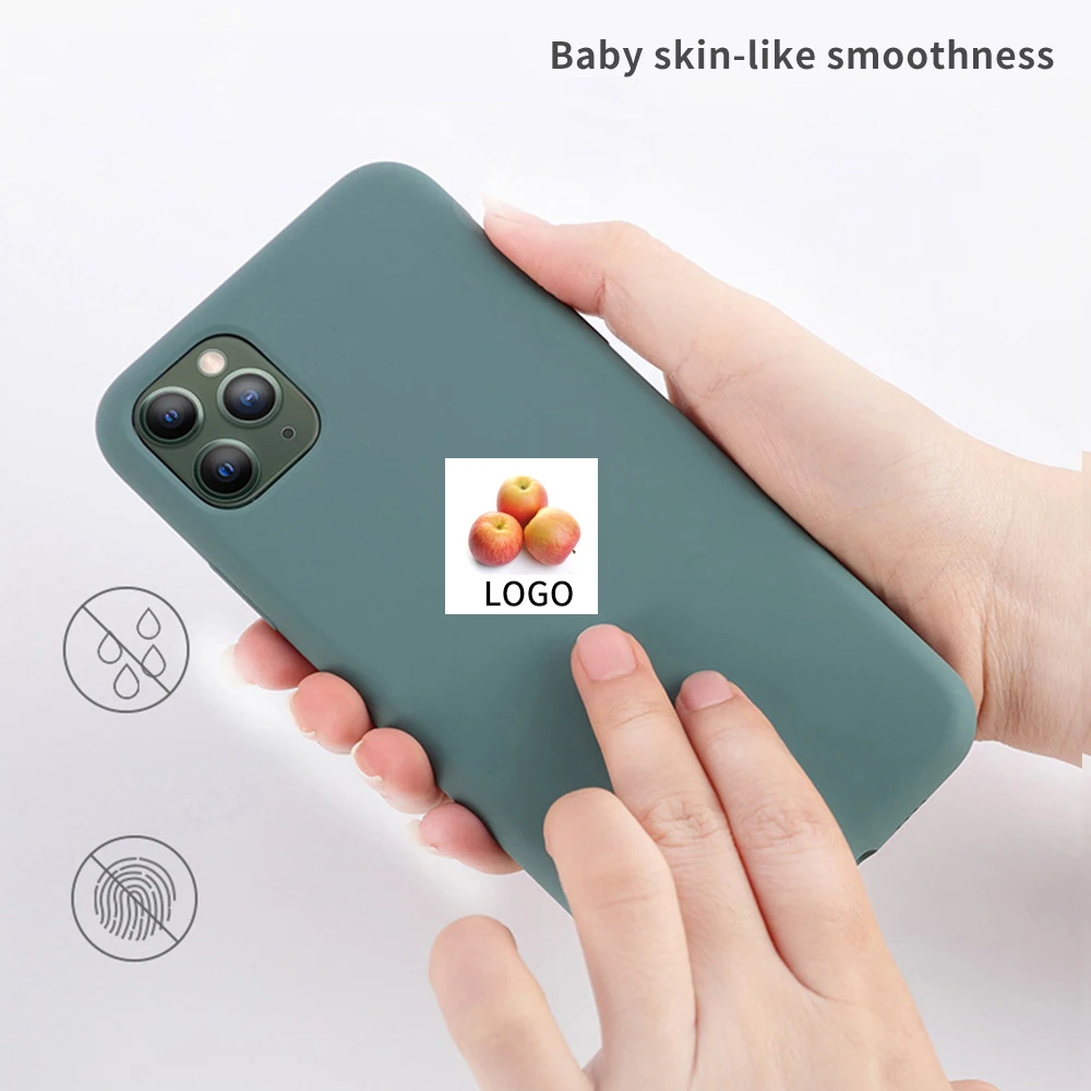 Подлинный силиконовый чехол для IPhone 11 Pro Max чехол с логотипом xs max xr 8 76s plus чехол s силикагель [Приложение Официальный чехол для кожи]