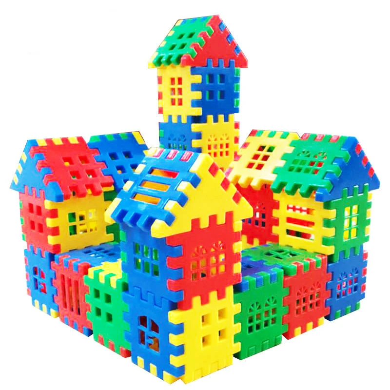 110/140/160 шт набор, модные пластиковые строительные блоки, Детские творческие обучающие игрушки для мальчиков и девочек, рождественский подарок