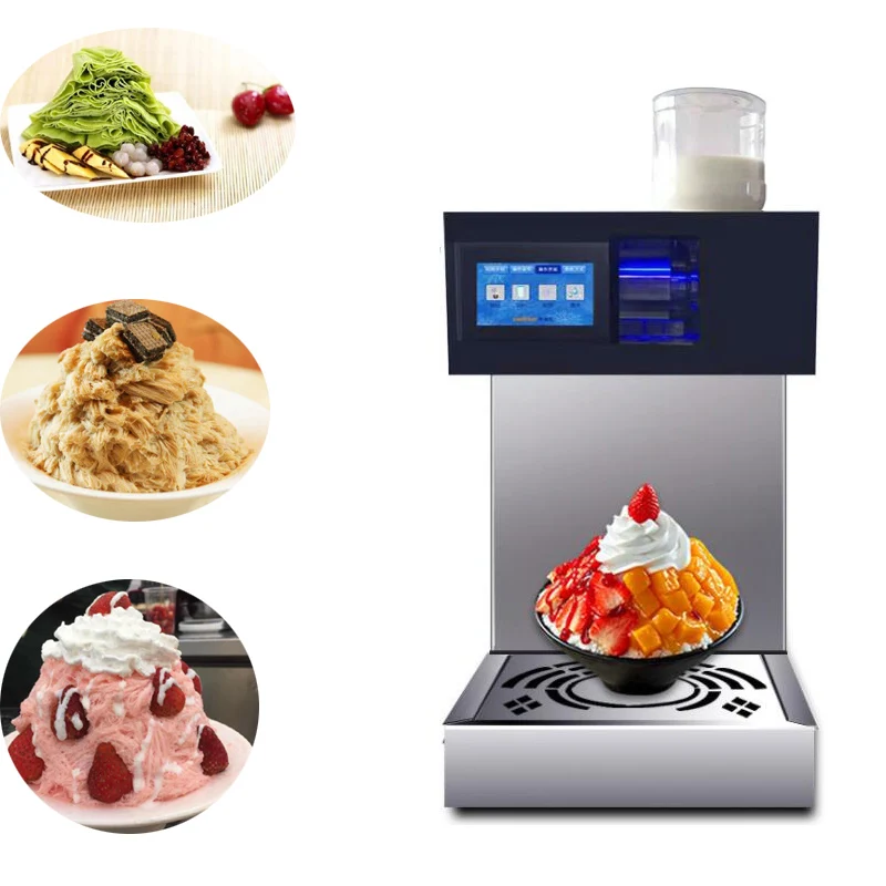 

Most Popular Korea Bingsu Machine 200Kg/24H Snow Ice Making Machine Coffee Shop Dessert Bar