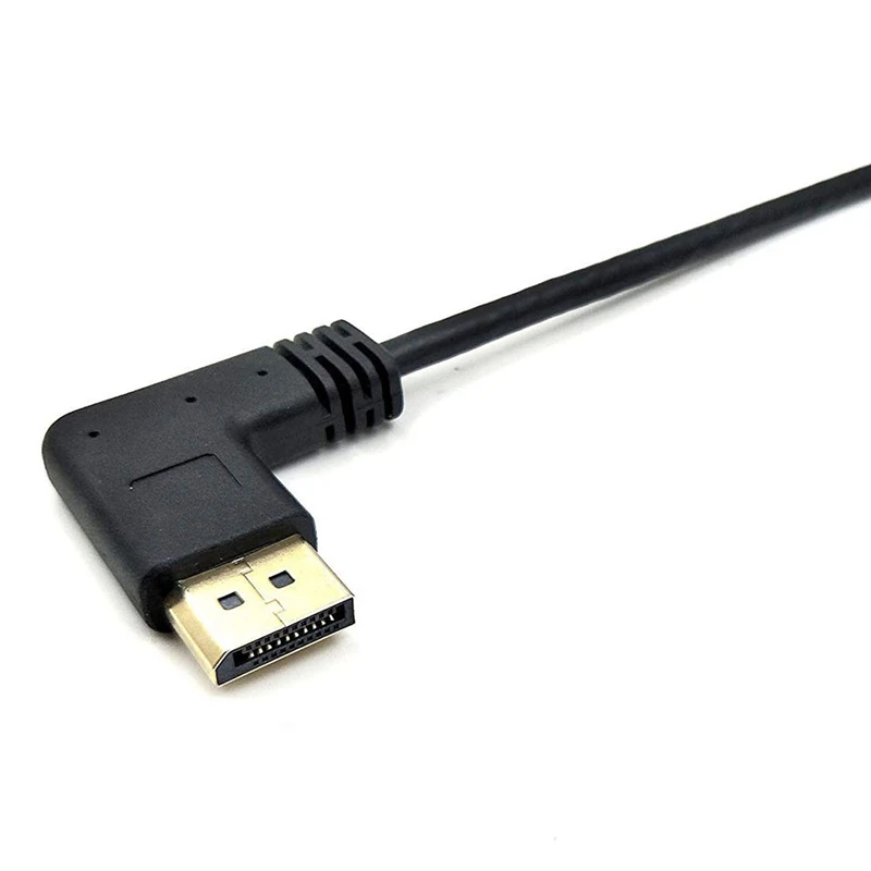 DP к кабель 12 дюймов/30 см под прямым углом 90 градусов Displayport (DP) Мужчина DisplayPort