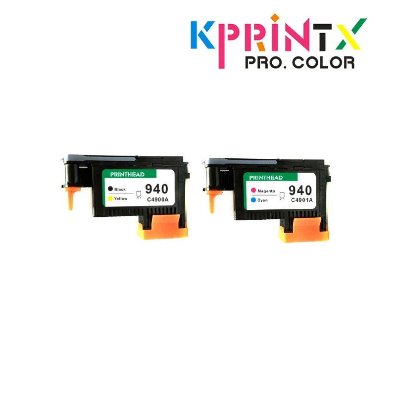 2x печатающая головка KPRINTX совместимая с hp940 C4900A C4901A для печатающей головки 940 officejet
