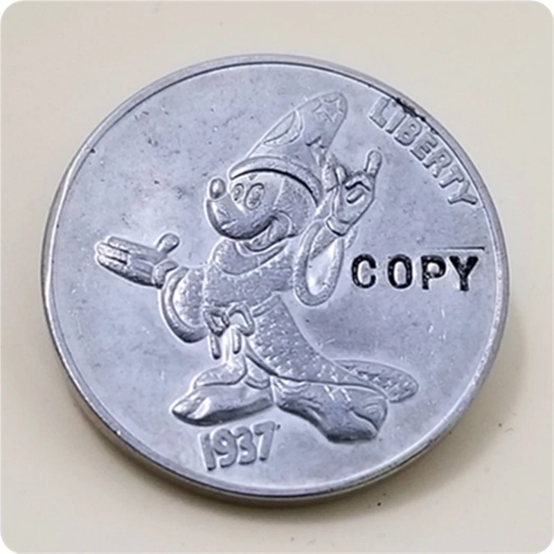 Хобо Никель Coin_Type# 16_1937-S с гравировкой в виде американского бизона из никеля копия монет