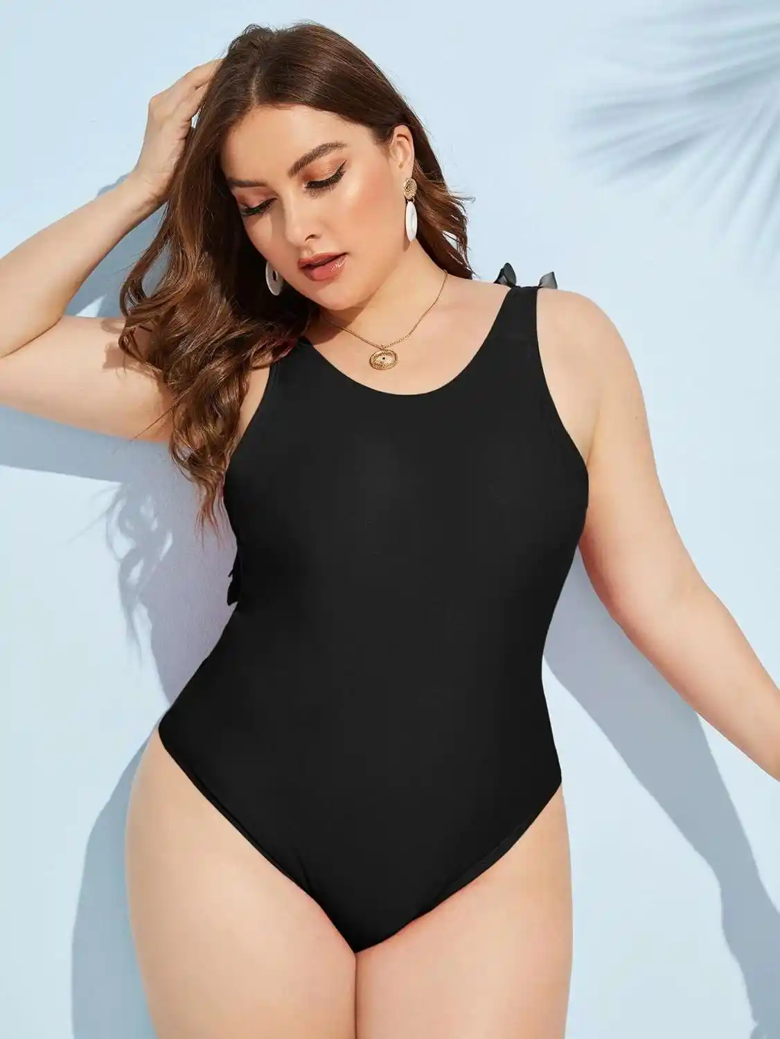 21新プッシュアップひもビキニワンピース背中水着女性モノキニセクシーな水着ボディスーツハイカット水着女性 ボディスーツ Aliexpress