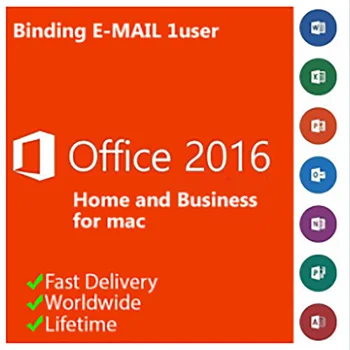 

MICROSOFT OFFICE 2016 Home and Business for Mac 1User