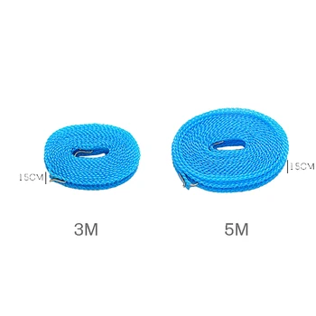 

Clotheslines Hanging Rope Drying Clothes Dryer Non-slip Windproof For Outdoor Travel YE-Hot