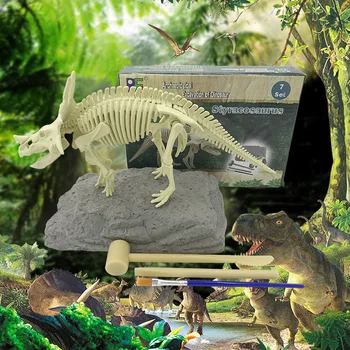 

Xiaolong Dinosaur Excavation Kit Simulation Archaeology Digging Up Fossils Toy Model Children Learning Educational Toy