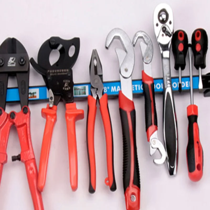 Pliers Holder Rack Garage Tool Organizer Metal Toolbox Storage Wrench Sorter 