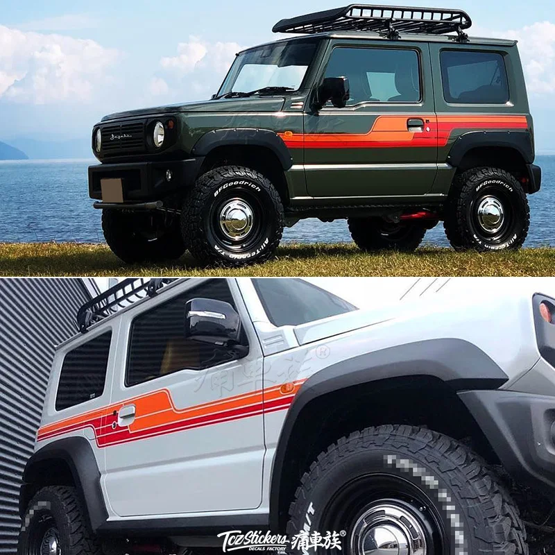 Автомобильный стикер для Suzuki новый внешний вид кузова украшение тела спортивный