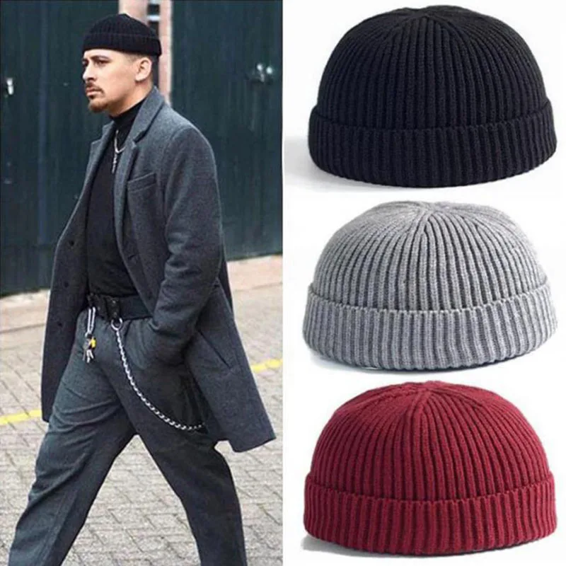 Kamus Brimless Topi Hip Hop Beanie 
