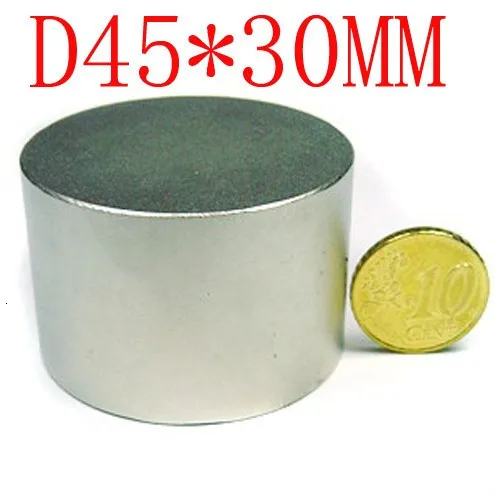 45*30 2 шт. 45 мм X 30 мм диск мощный магнит ремесло магнит неодимовый редкоземельный неодимовый постоянный сильный магнит N35 N35