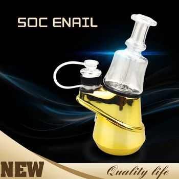

SOC Electric Dab Rig Starter Kit 2600mah Battery 4 Heat Settings Enail Wax Concentrate Shatter Budder Dabs Rig 100% Original