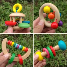 Jouets en bois 3D Montessori pour enfants, apprentissage de l'enfance, blocs colorés en bois, jouet éducatif pour enfants, cadeau de noël