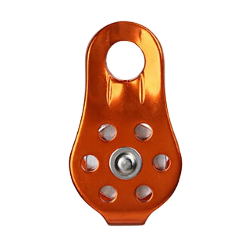 

Outdoor Travel Climbing Rope Pulley 26Kn Fixed Pulley Mountain Adventure Crossing Pulley Climbing Climbing Downhill Rescue Equip