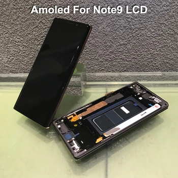 

SUPER AMOLED 6.4'' LCD for SAMSUNG GALAXY Note 9 Note9 N960 N960F Display Touch Screen Digitizer Assembly with spot