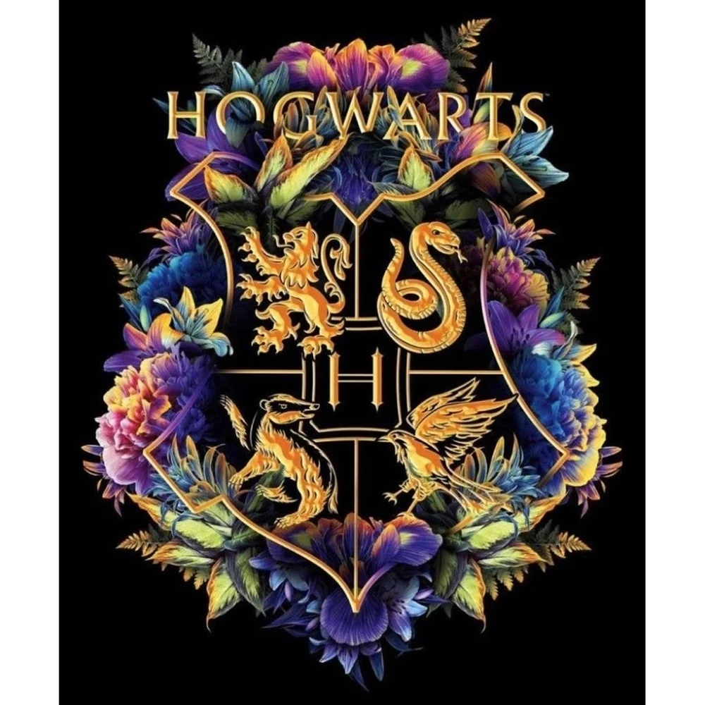 Набор для вышивки крестом ARMYQZ Div 5D с изображением Гарри цветок H-ogwarts алмазная