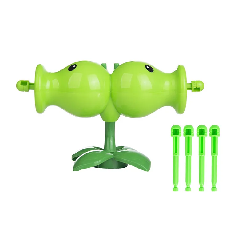 식물 대 좀비 애니메이션 피규어 장난감 Peashooter 장애물 해적 좀비 액션 피규어 하드 접착제 모델 전투 게임 어린이 선물