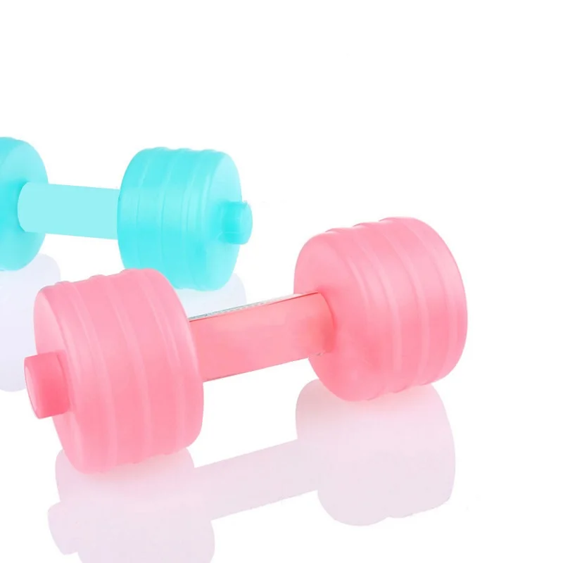 Body Building Water Dumbbell Weight Dumbbells Slimming Fitness Gym Equipment Yoga for Training Sport Plastic Bottle Exercise water dumbbell bottle water kettlebell