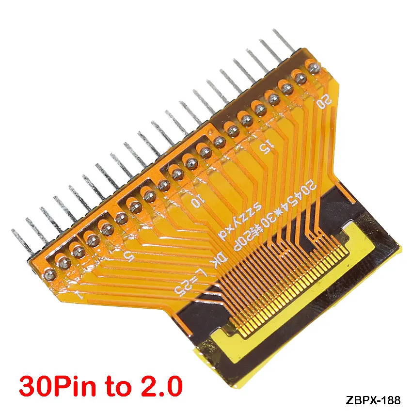 30PIN 51Pin 26MM 27.4MM 29.5MM Pitch 0.5 30Pin zu 2.0 Controller für FPC Flexibles Flachkabel Adapterplatine Konverter Steckverbinder – Detail 5