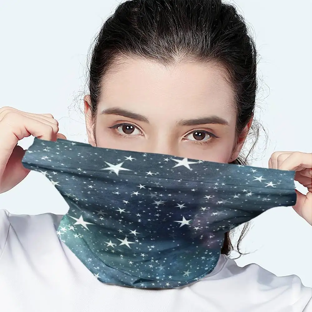 

Women Gas Mouth Mask Lightweight Face Mask Scarf Sun Protection Mask Outdoor Riding Masks Protective Silk Scarf Handkerchief
