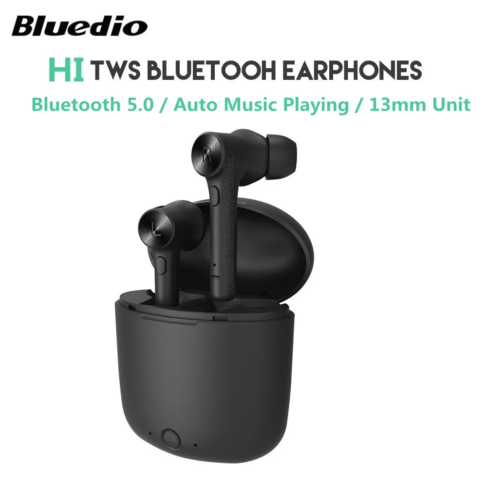 Оригинальные Bluedio Hi TWS беспроводные Bluetooth наушники 5 0 стерео звук
