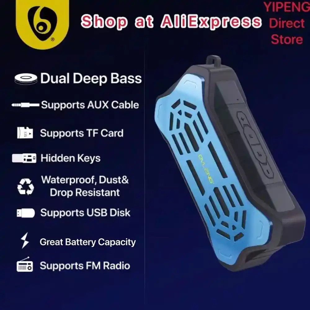 smart drop portable wireless speaker