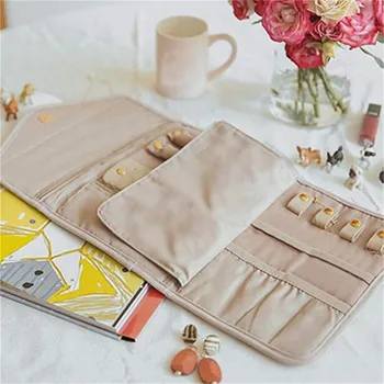 

Creative Travel Portable Jewelry Bag Display Bag Earrings Bracelet Necklace De Joyas Storage Bags Cosmetic Bag