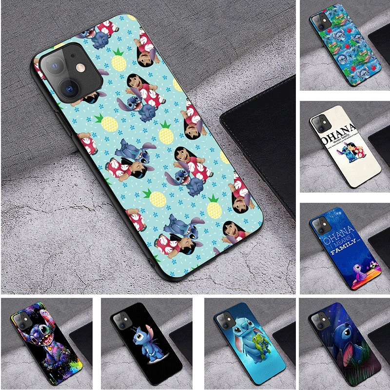 Lilo и Ститч ТПУ мобильный чехол для телефона iPhone 11 Pro X XR XS Max 6 6s 7 8 Plus 5 5S SE защитный |