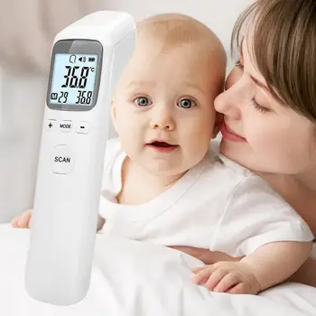 

Non-Contact Forhead Thermometer Infrared Digital Temperature For Adult Baby Accurate Body Measuring Equipment Fever Thermome