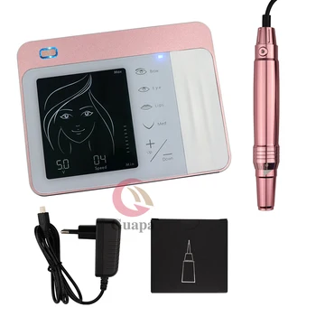 

Ultra-Quiet Tattoo Guns Permanent Makeup Machine Kits with Swiss Motor easy Click Cartridge Needles for eyebrows lips MTS