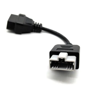 

Hot Sell OBD2 Cable For Honda 5 Pin Male To 16 Pin Female OBD OBD 2 Car Diagnostic Tool Adapter Connector Cable