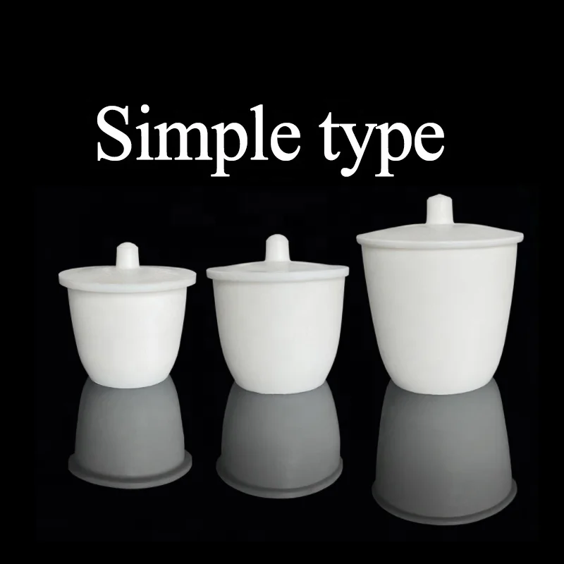 PTFE Crucible 20ml/50ml/100ml/250ml/300ml Lab equipment High Temperature | Канцтовары для офиса и дома
