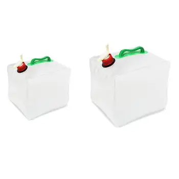 

10L/20L Large Foldable Water Bag Camping Gear PVC Outdoor Picnic Collapsible Drinking Water Bag Car Container Water Carrier new